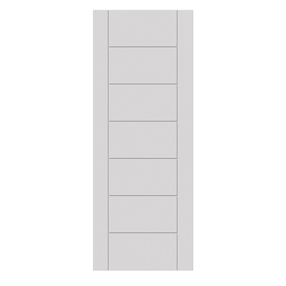 JB Kind Palomino Contemporary White Primed Internal Door