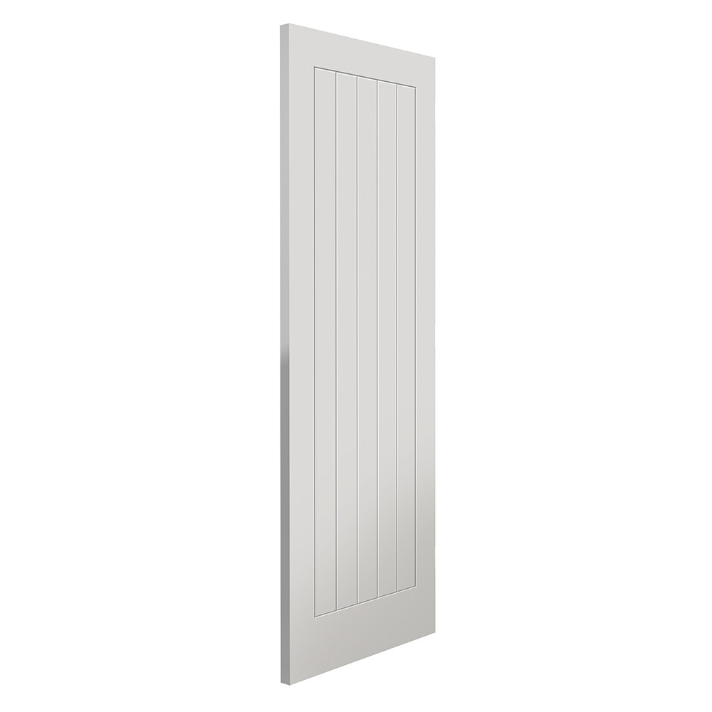 JB Kind Thames Cottage White Primed Internal Door Secondary