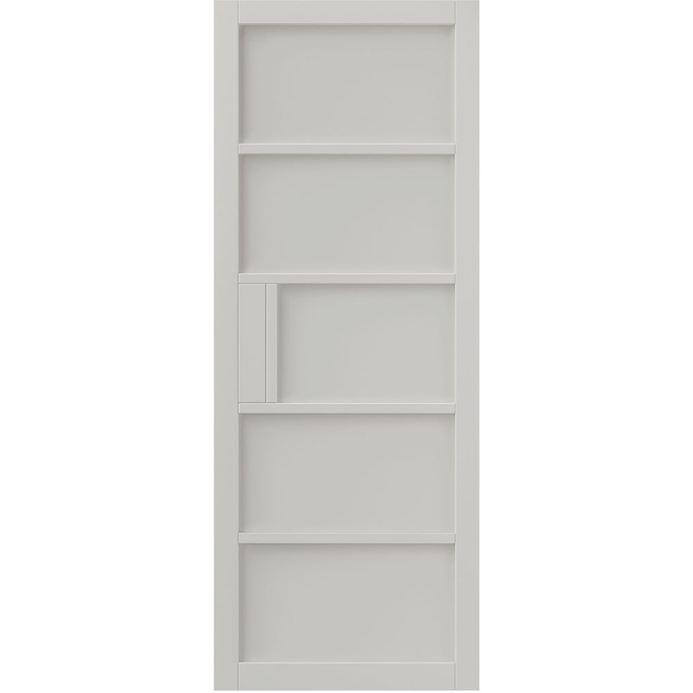 JB Kind Urban Industrial Metro Fully Finished White Internal Door - 1981mm x 762mm (78 inch x 30 inch)