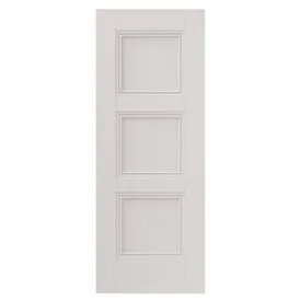 JB Kind Catton 3 Panel White Primed Internal FD30 Fire Door