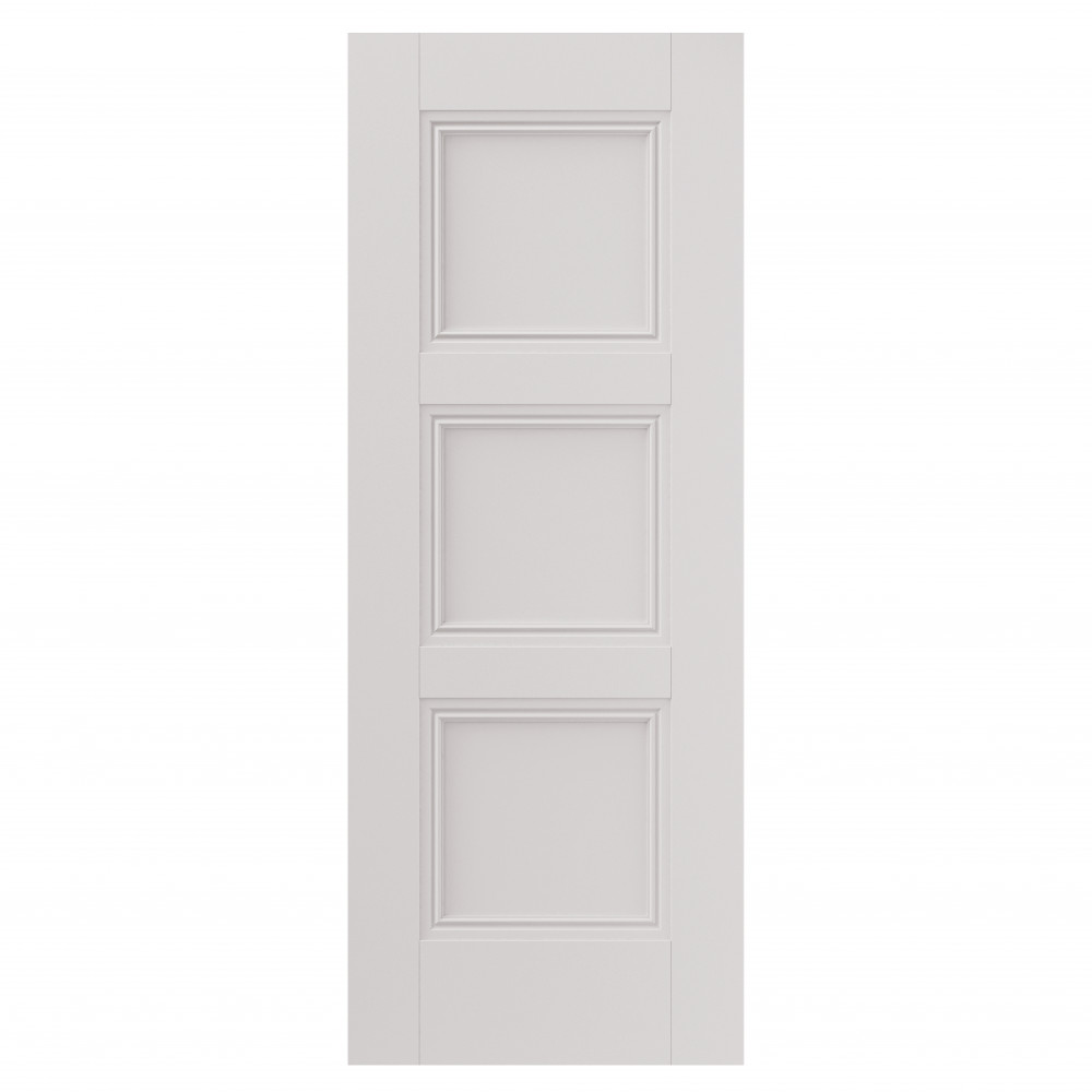 JB Kind Catton 3 Panel White Primed Internal Door