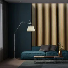 JB Kind Oak Veneer Acoustic Wall Panel - 2400mm x 600mm x 21mm