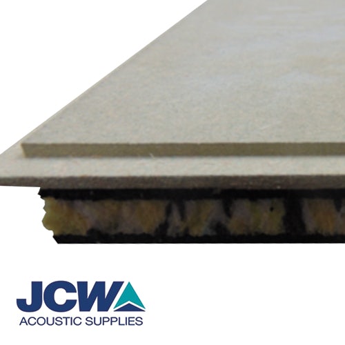 JCW Sound Insulation Board Supreme 24 Acoustic Insulation Board - 1.2m x 600mm x 24mm