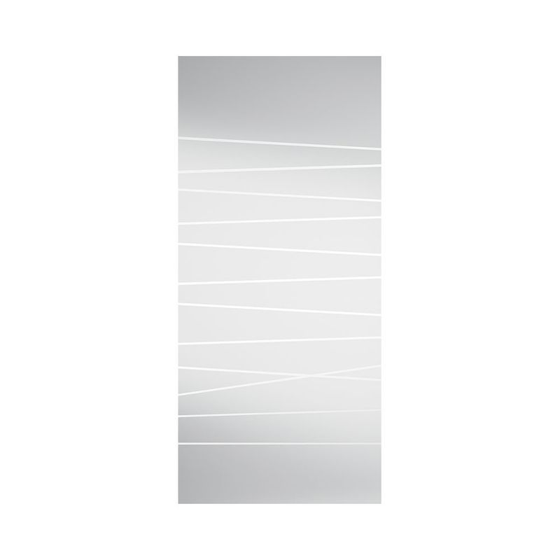 Jeldwen Infinity Abstract Glass Sliding Door with Cache Track and Grip