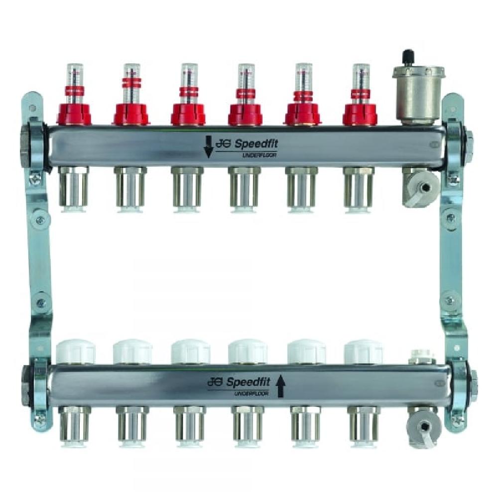 John Guest Speedfit Underfloor Heating Manifolds With Push-Fit Connections