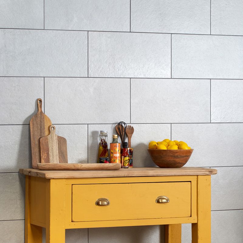 Hudson Manhattan Rockfall Glazed Large Ceramic Wall Tiles Tile