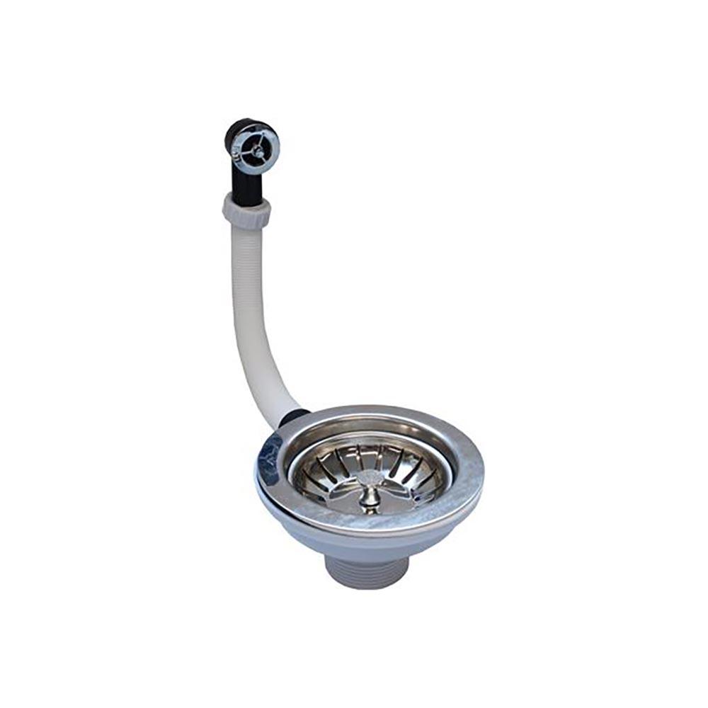 JTM 1 1/2 inch Sink Waste Strainer with Overflow