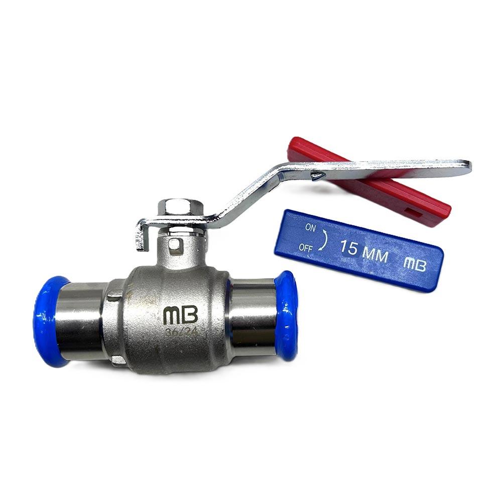JTM M Profile Copper Lever Ball Valve
