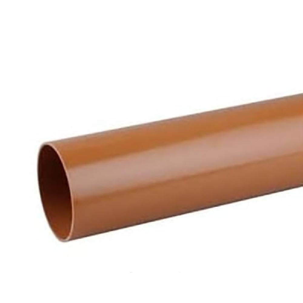 JTM 3m Underground Pipe (Plain End/Single Socket)