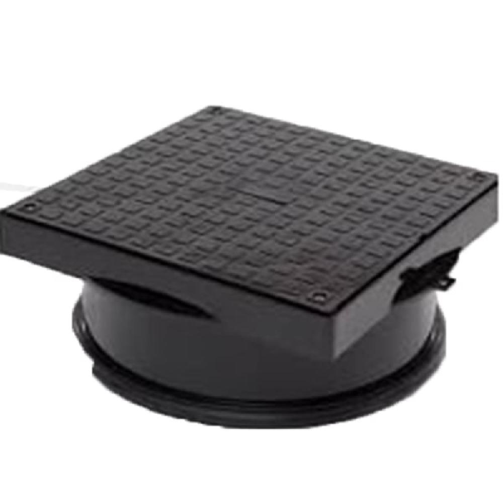 Floplast Round to Square Plastic Manhole Cover and Frame 