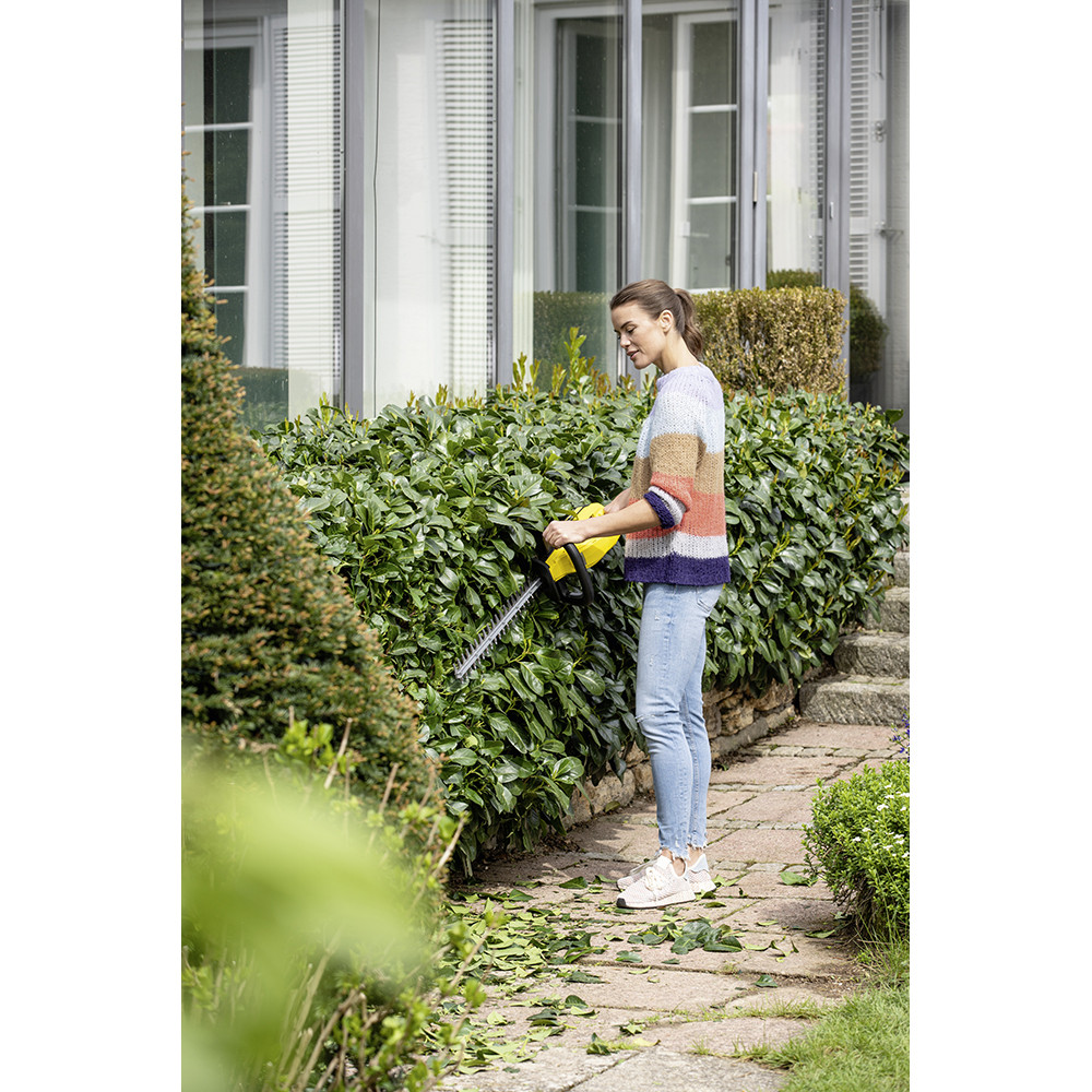 Karcher Battery Powered Hedge Trimmer 1845 (Machine Only) Drainage