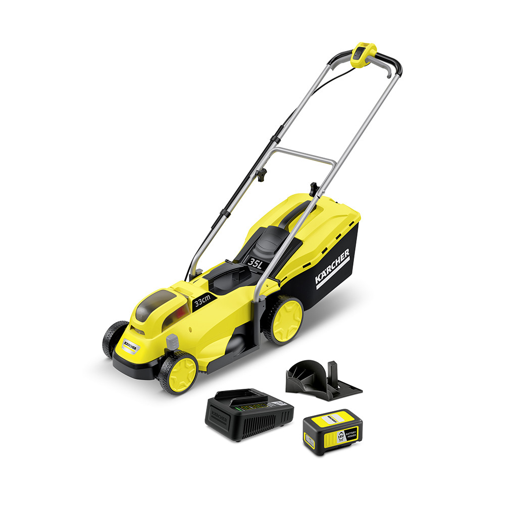 Karcher Battery Powered Lawn Mower 18-33 Set with Battery