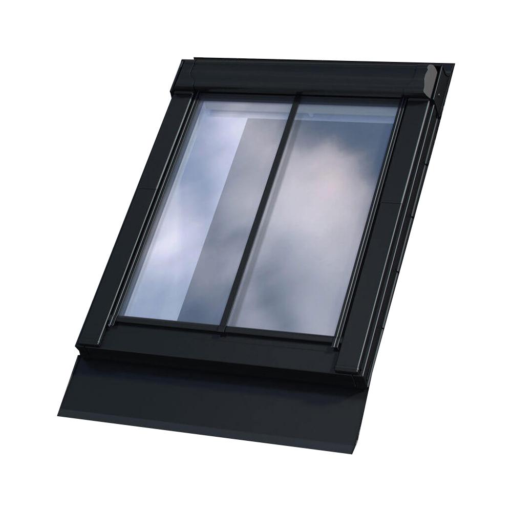 Keylite Conservation White PVC Hi-Therm Double Glazed Top Hung Roof Window - 55cm x 98cm