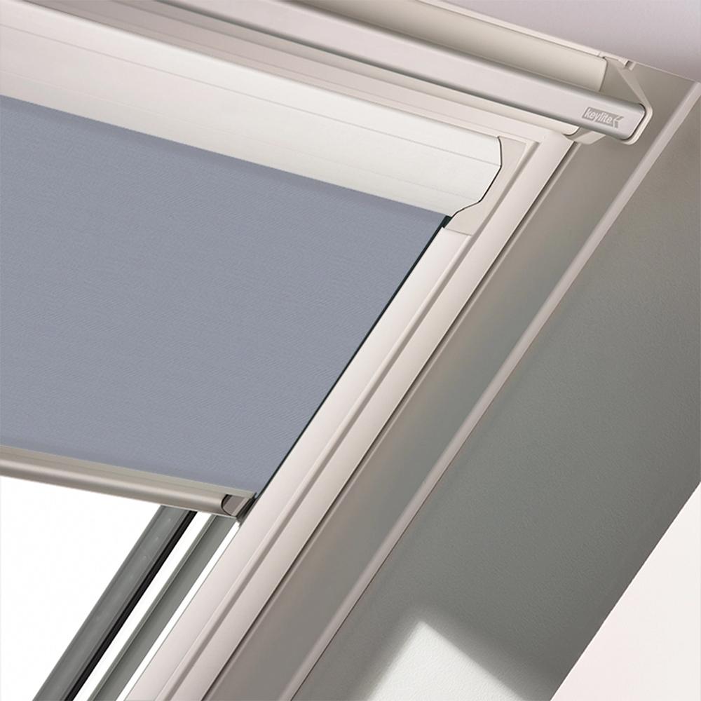 Keylite Essentials Manual Blackout Blind in Ash Grey - 55cm x 98cm