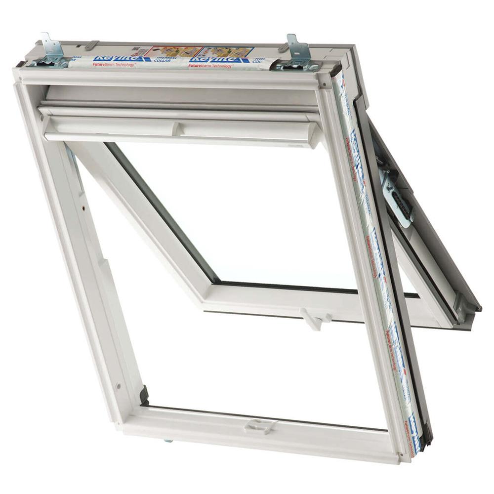Keylite White Top Hung Roof Window