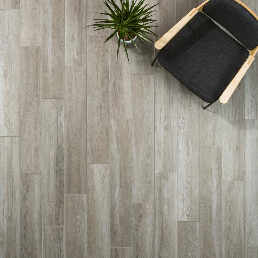 kielder frosty oak natural porcelain wall  floor tile single tile