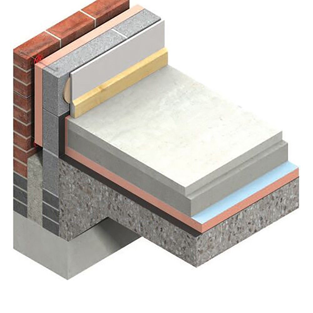 Image of Kingspan Kooltherm K103 Floorboard Insulation 2400mm x 1200mm x 150mm - Pack of 2