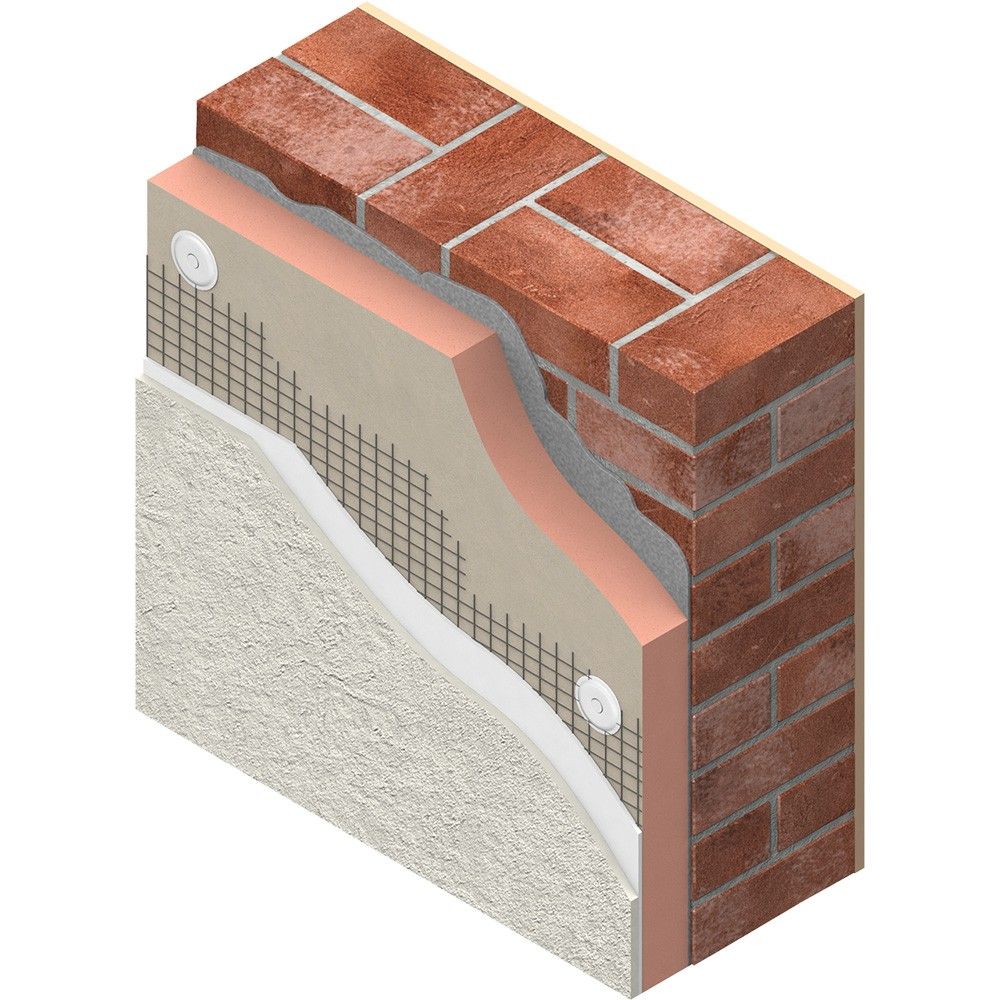 Product image for 70mm Kingspan Kooltherm K5 External Wall Insulation Board 1200mm x 600mm (4.32m2/Pack)