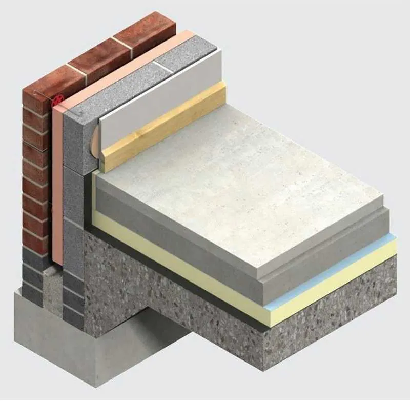 Kingspan Thermafloor TF70 Floor Insulation Board 2400mm x 1200mm x 25mm ...