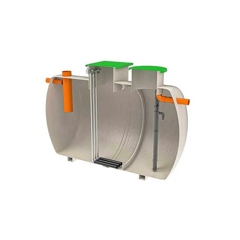 Klargester Rbc Klargester BioTec+ 4 Sewage Treatment Plant 12 Person (GRP) | Drainage ...