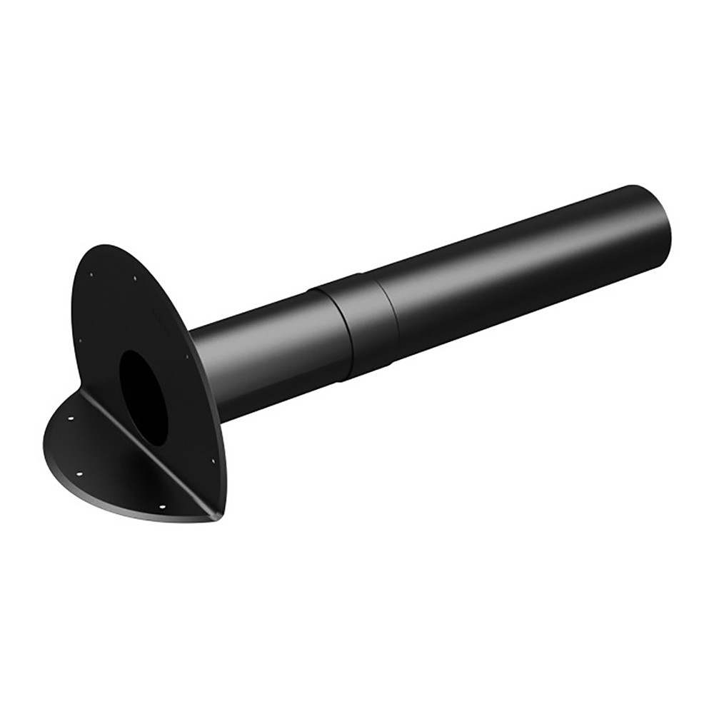 Klober Hard PVC Flange Parapet Rainwater Outlet with Pipe Extension