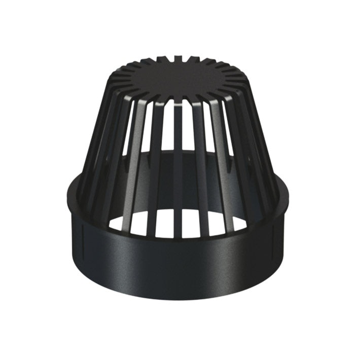 Klober PVC Rainwater Outlet Leaf Filter Grill - 100mm