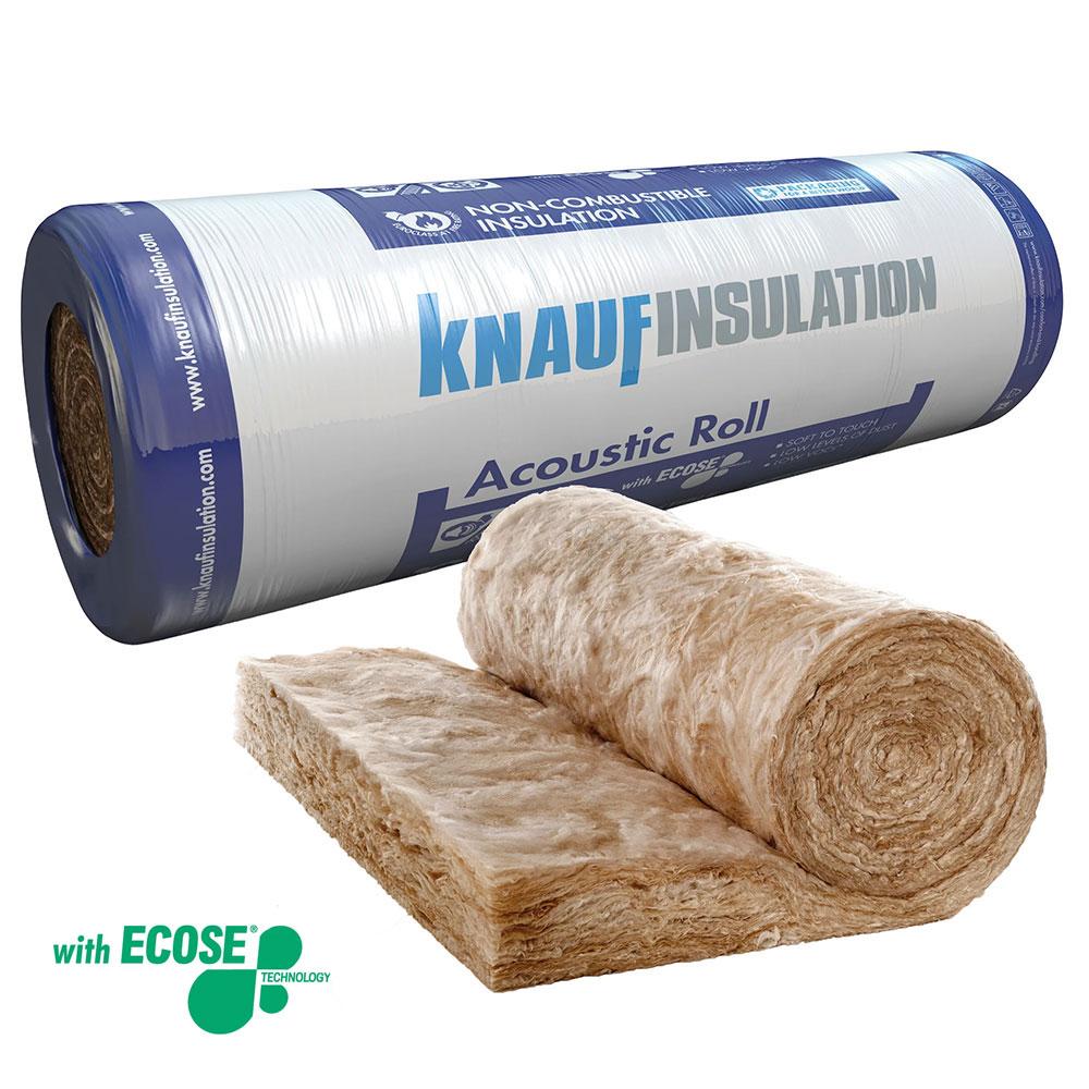 Knauf Insulation Acoustic Roll 100mm - 12.36m2 Pack