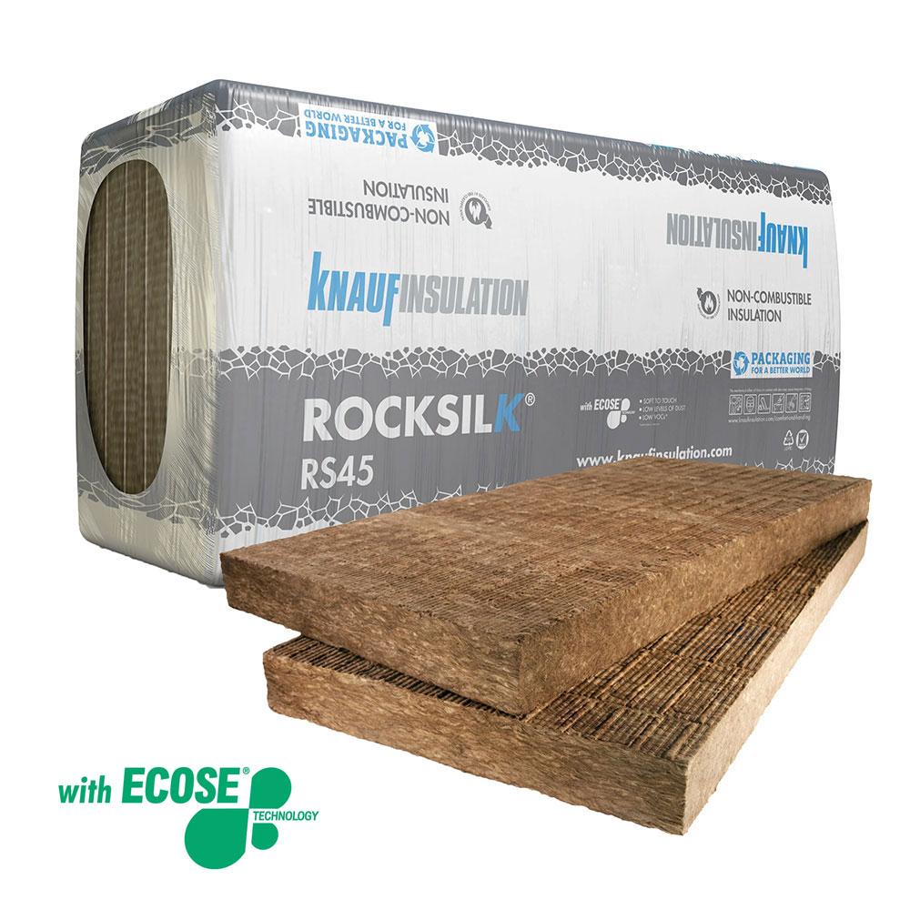 Knauf Insulation RockSilk RS45 100mm - 3.60m2 Pack