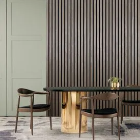 Kraus Easy Living Chestnut Acoustic Wall Panel - 600mm x 2400mm