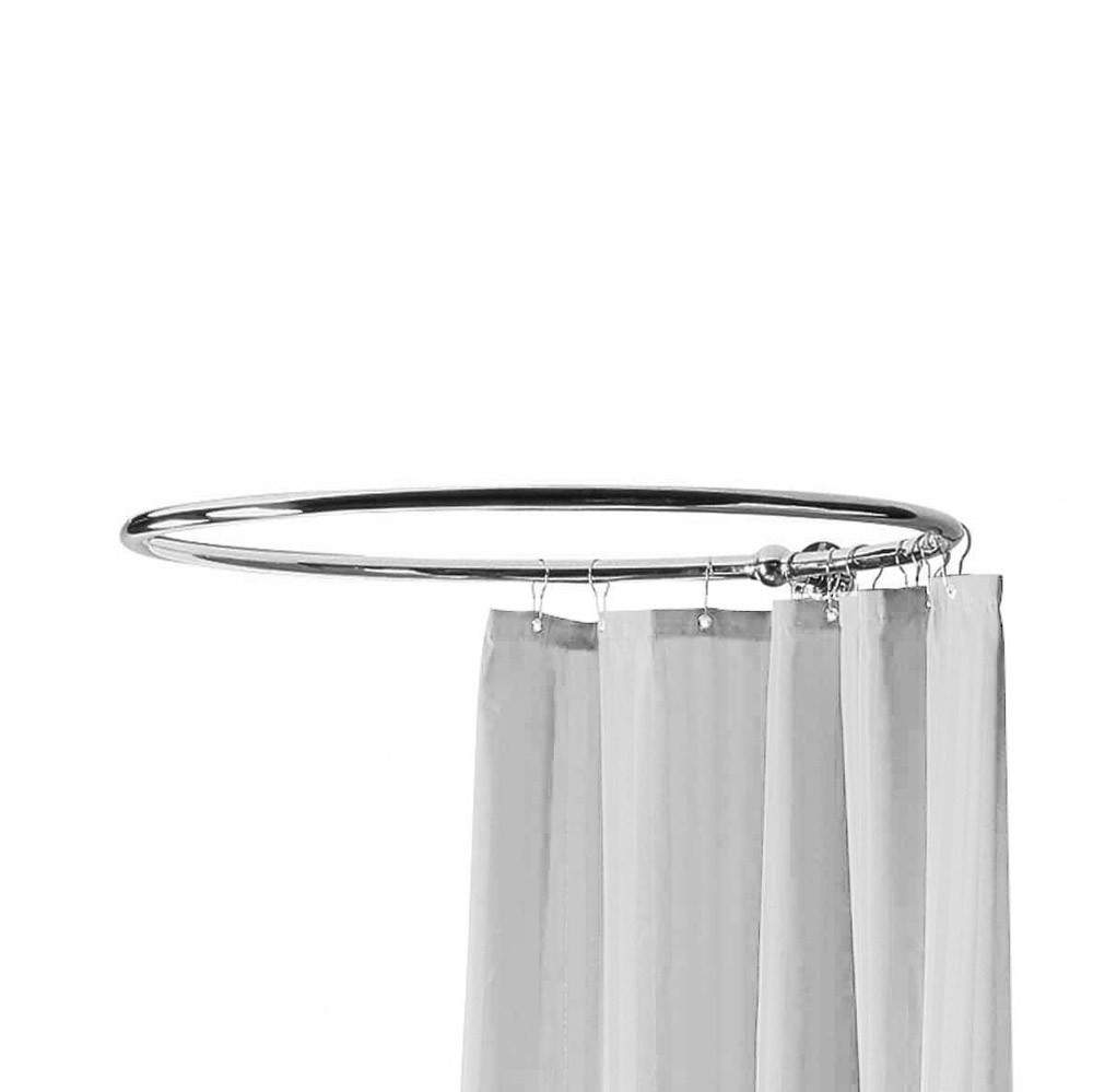 Hudson Reed Silver Chrome Round Shower Ring Stainless Steel