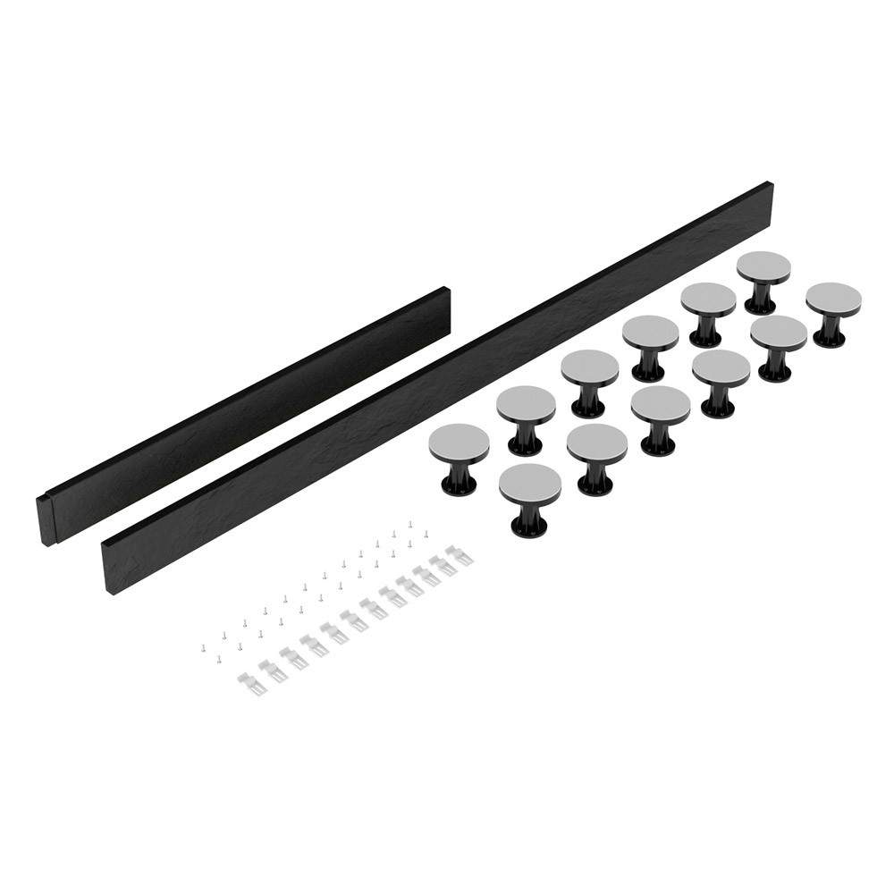 Nuie White Leg Set Suitable For 1300-1800Mm Rectangular & Walk In Trays Abs