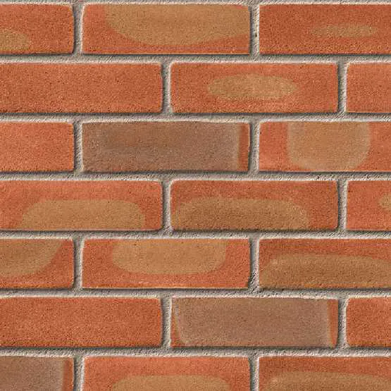 Ibstock Leicester Red Multi Stock Red Brick - Pack of 500 | Roofing ...