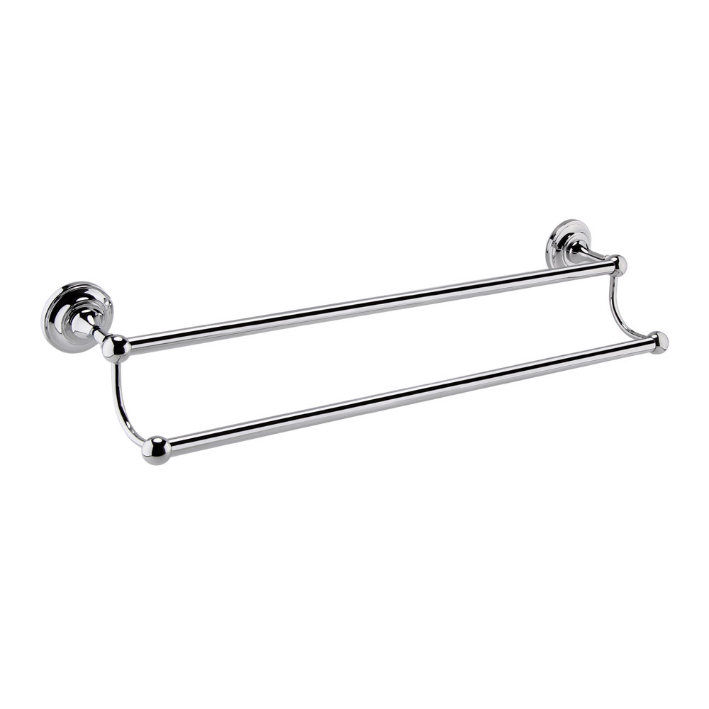 Hudson Reed Chrome Double Towel Rail