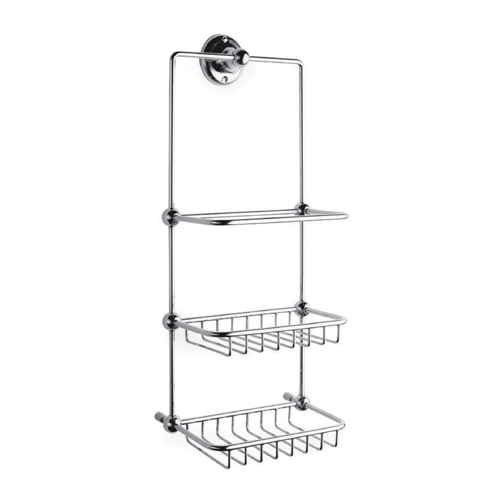 Hudson Reed Chrome Shower Tidy
