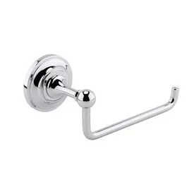 Hudson Reed Chrome Round Toilet Roll Holder