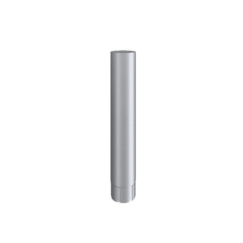 Lindab Magestic Rectangular Galvanised Steel Intermediate Downpipe