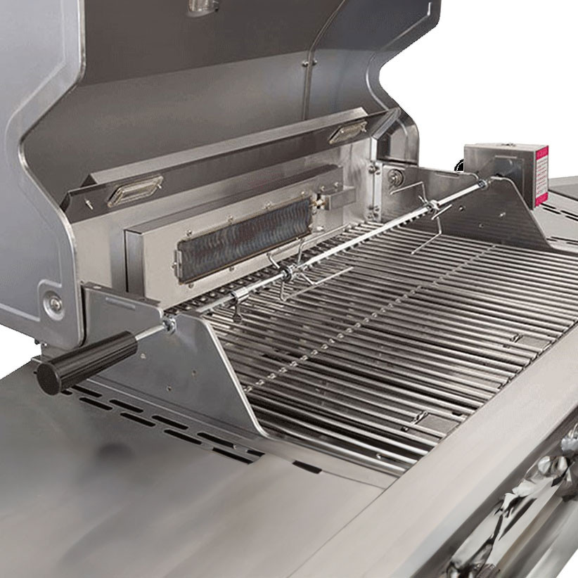 Lifestyle BBQ Universal Rotisserie Kit