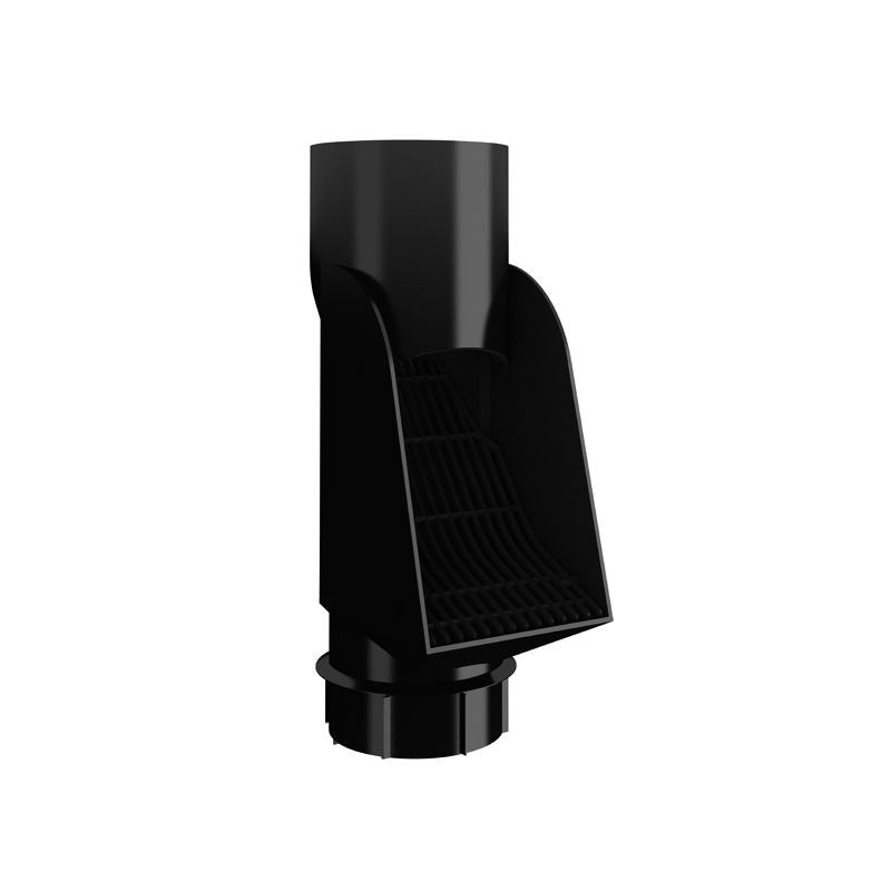 Lindab Steel Downpipe Self Cleaning Leaf Trap 