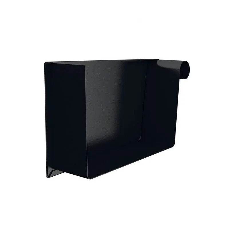 Rectangular Stop Lindab Rectangular Steel Stop End | Drainage Superstore®