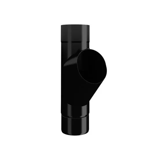 Lindab Steel Rwp Lindab Round Steel Adjustable Downpipe Branch | Drainage Superstore®