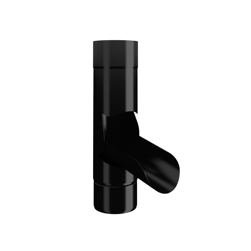 Lindab Round Steel Manual Rainwater Diverter 