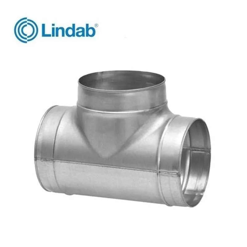 Lindab Rgs Lindab Ventilation Vent Tee Piece - 100mm x 100mm | Insulation Superstore®