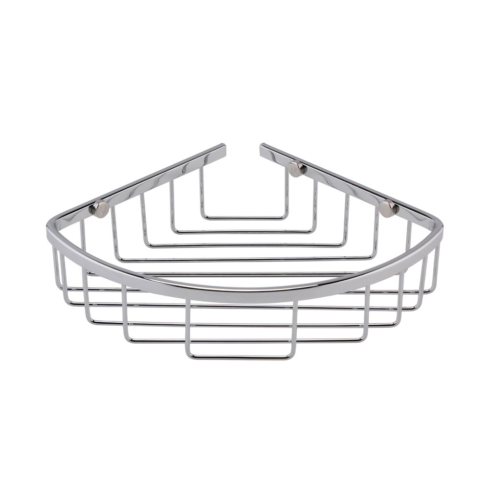 Hudson Reed Chrome Deep Corner Storage