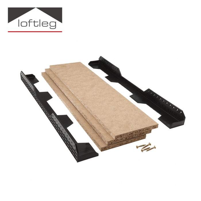 Loftleg Loft Ledge Truss Shelving Kit 530mm x 530mm Forgefix