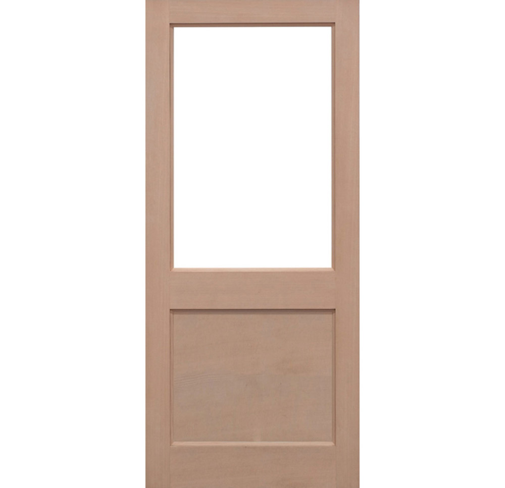 LPD 2XG Hemlock Unfinished Unglazed External Door