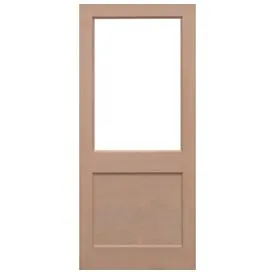 LPD 2XG Hemlock Unfinished Unglazed External Door