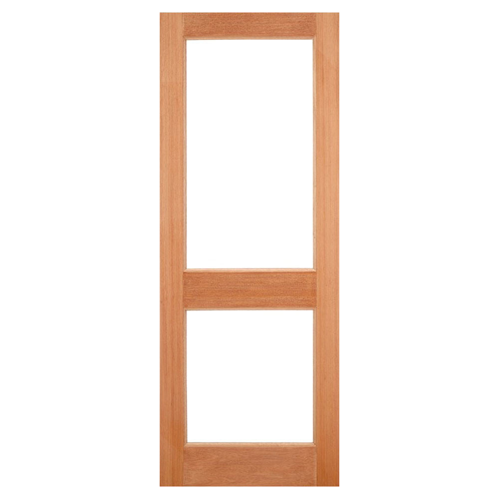 LPD 2XGG Hardwood Unfinished Unglazed External Door (M&T)
