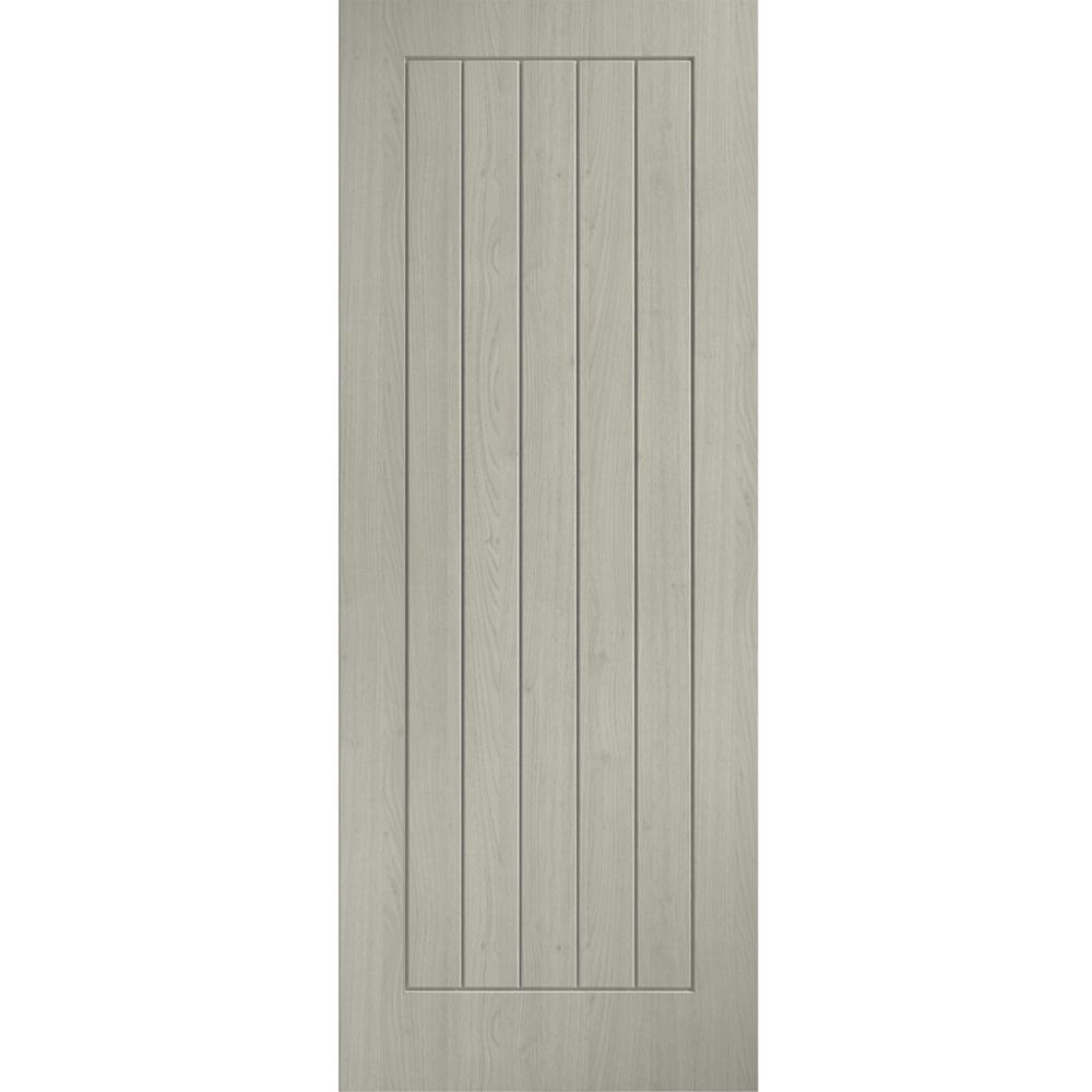 LPD Cottage Fully Finished Light Grey Laminate Internal FD30 Fire Door