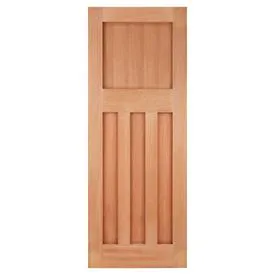 LPD DX Hardwood Unfinished External Front Door (M&T)
