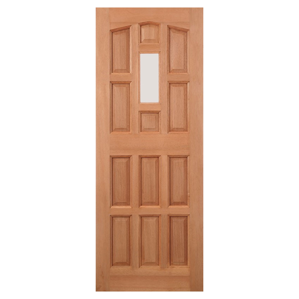 LPD Elizabethan Hardwood Unfinished Unglazed External Front Door